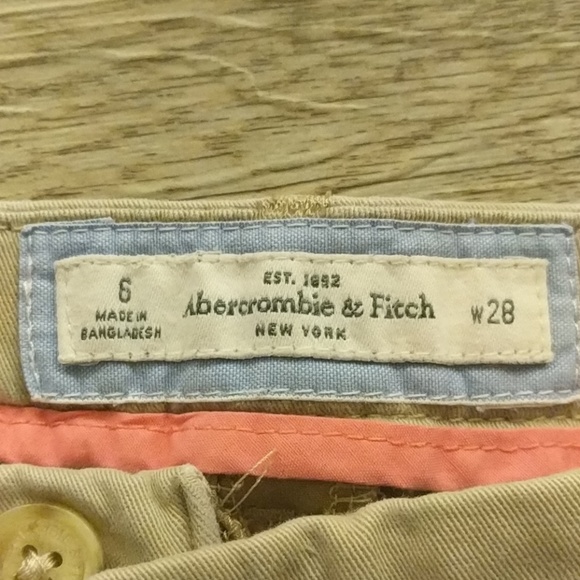 Abercrombie & Fitch Khaki Shorts - Picture 2 of 4